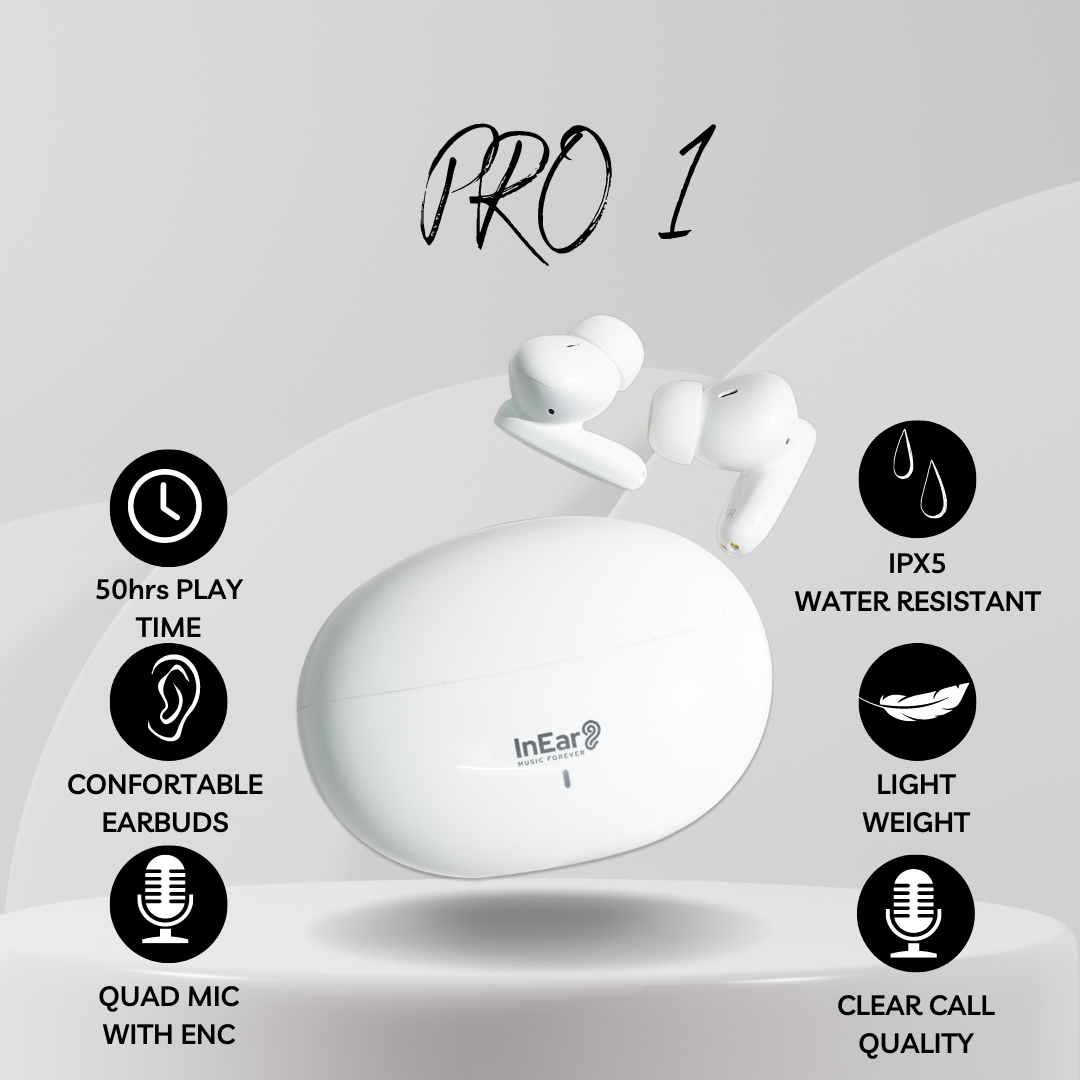 InEar Pro 1 Best Noise Cancellation Earbuds