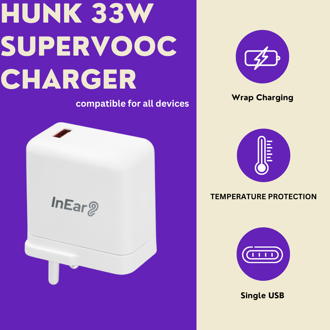 Hunk - 33W Super vooc - inear